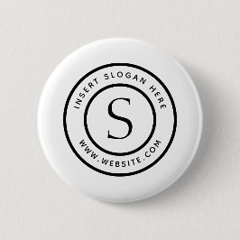 Personlig Business Monogram Knapp