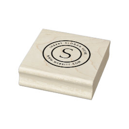 Personlig Business Monogram Stämpel