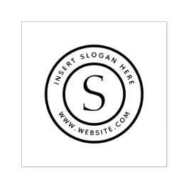 Personlig Business Monogram Stämpel