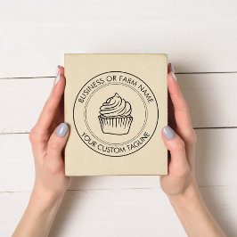 Personlig Business Namn Logotyp Adress Stämpel