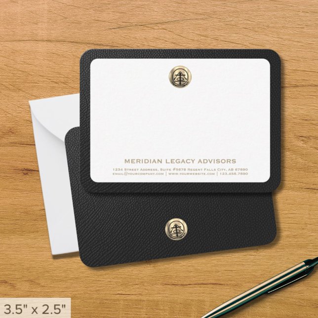 Personlig Business Note Card Anteckningskort (Skapare uppladdad)