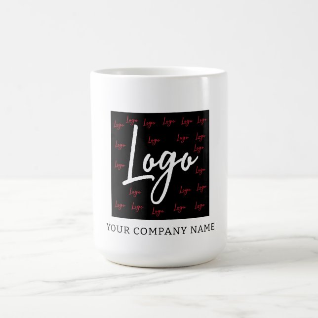 Personlig Business Promotional Company Logotyp Kaffemugg (Center)