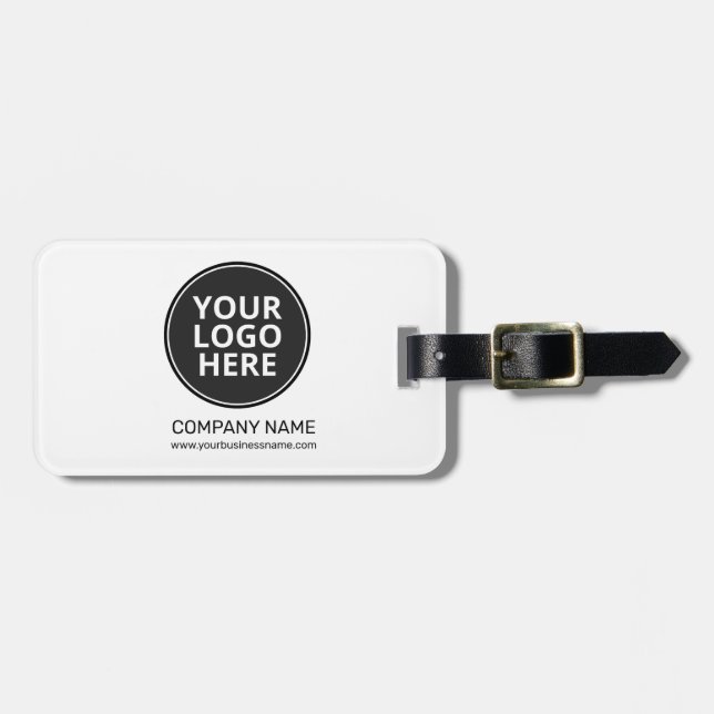 Personlig Business Promotional Logotyp 2-ton Bagagebricka (Horisontell Framsida)
