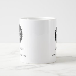 Personlig Business Promotive Logotyp Jumbo Mugg
