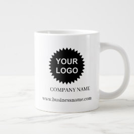 Personlig Business Promotive Logotyp Jumbo Mugg