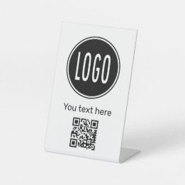 Personlig Business Promotive Logotyp, qr-kod
