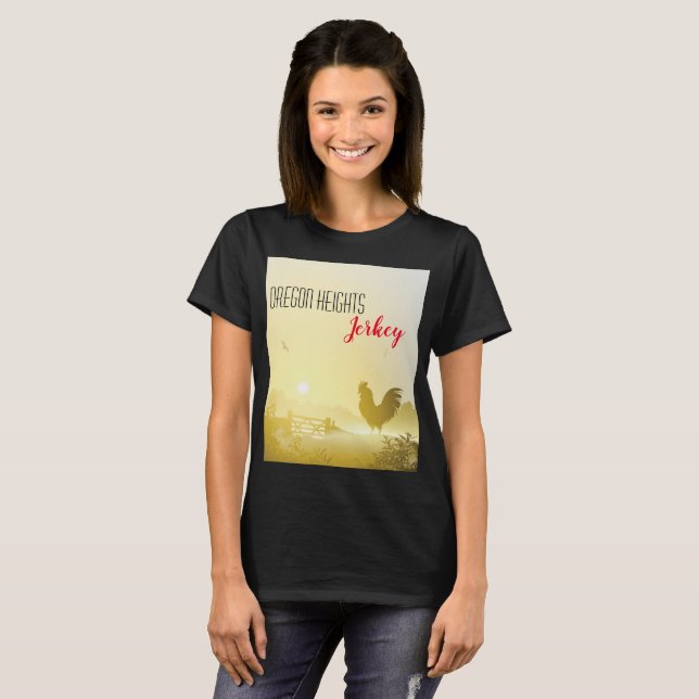 Personlig Business T-Shirt Sunny Morgon Farm C (Hel framsida)