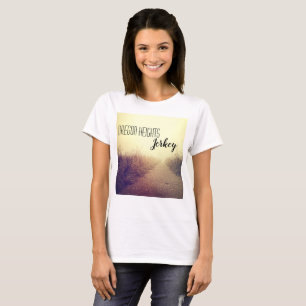Personlig Business T-Shirt Sunrise Pathway Walk
