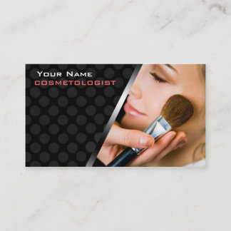 Personlig BusinessCard för makeup-artister Visitkort