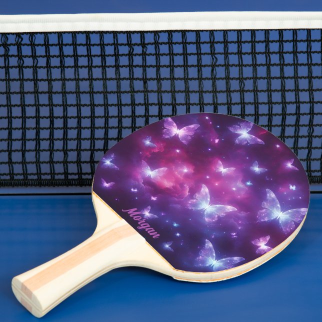 Personlig Butterfly Fantasy Art Pingisracket (Insitu)