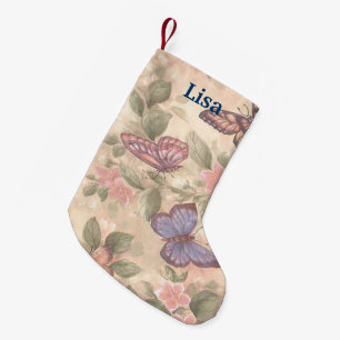Personlig Butterfly-julklapp Liten Julstrumpa