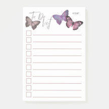 Personlig Butterfly to Do List