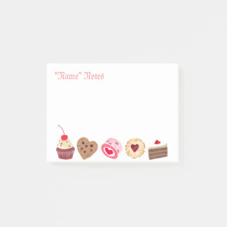 Personlig Cake Sweets Post-it Notes