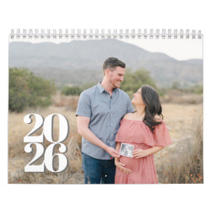 Personlig Calendar 2026 Family Photo Gift Kalender