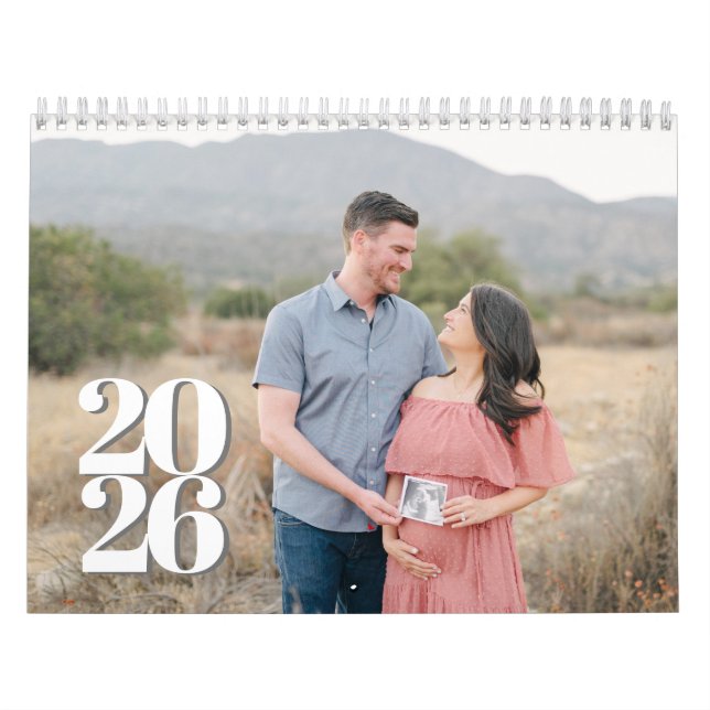 Personlig Calendar 2026 Family Photo Gift Kalender (Omslag)