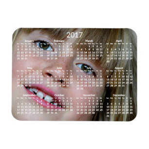 Personlig Calendars 2017 Flexibel magnet