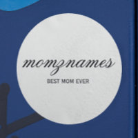 Personlig Calligraphy Namn för Bästa Mamman Någons
