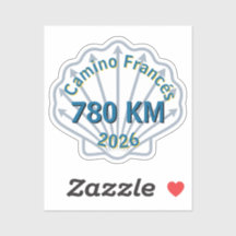 Personlig Camino de Santiago Ryggsäckspatch