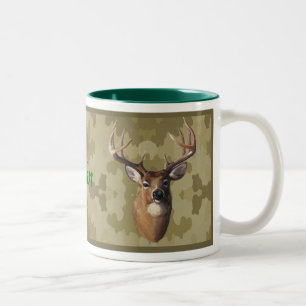 Personlig Camo Hjort Mugg