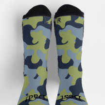 Personlig Camouflage Crew Socks