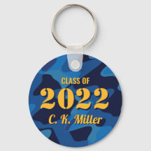 Personlig Camouflage Navy Blue