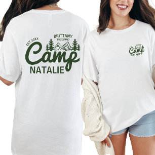 Personlig Camp Bach Bachelorette Party Anpassnings T Shirt