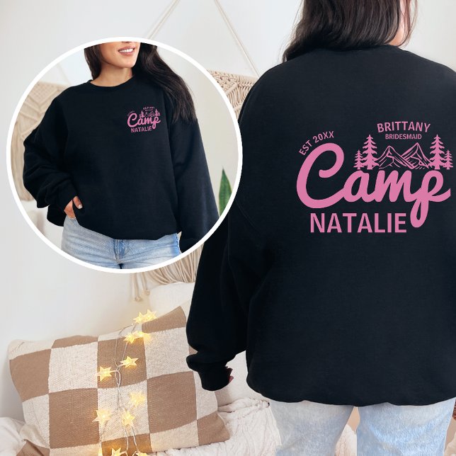 Personlig Camp Bach Bachelorette Party Anpassnings T Shirt (Skapare uppladdad)
