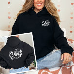 Personlig Camp Bach Bachelorette Party Anpassnings T Shirt<br><div class="desc">Fira det sista spåret före slöjan med vår Personlig Camp Bach Bachelorette Party Anpassningsbar Hoodie - perfekten skräddarsydde presenten och festen för en oförglömlig upplevelse av bergsbachelorette. Nära er i den mysiga kabinbachen party med den här unikt designade hoodie som har en fram- och baksida som visar kärnan i ert...</div>