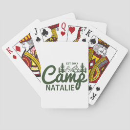 Personlig Camp Bachelorette Party Bridesmaids Casinokort