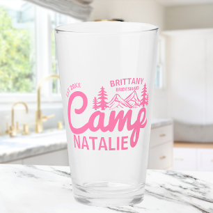 Personlig Camp Bachelorette Party Bridesmaids Glaskopp