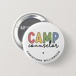 Personlig Camp Counselor Gifts Knapp