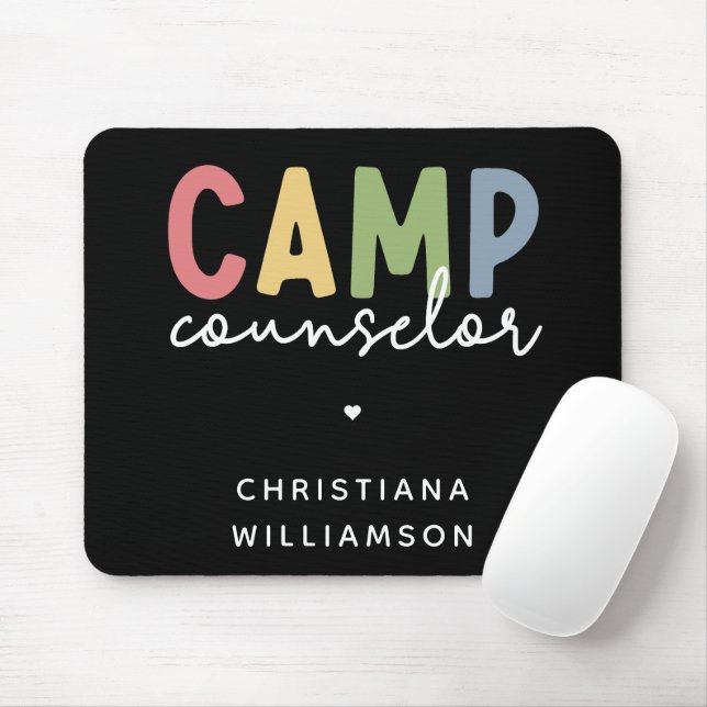 Personlig Camp Counselor Gifts Musmatta (Med mus)