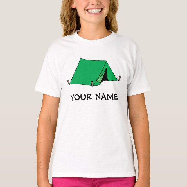 Personlig Camp T Shirt (Framsida)