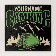 Personlig Camping Familj Campingsemester Äventyr