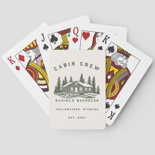 Personlig Campinghelg SvärmoParty Casinokort (Baksidan)