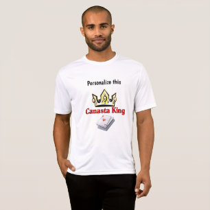 Personlig Canasta Kung Shirt T Shirt