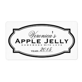 PERSONLIG CANNING STICKER FRAKTSEDEL
