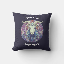 PERSONLIG Capricorn ZODIAC SIGN Kudde