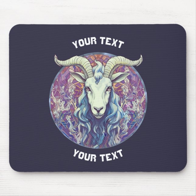 PERSONLIG CAPRICORN ZODIAC-SIGN MUSMATTA (Framsidan)