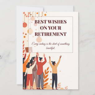 Personlig Card - Farewell-kolleger Inbjudningar