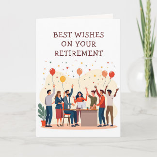 Personlig Card - Farewell-kolleger Kort