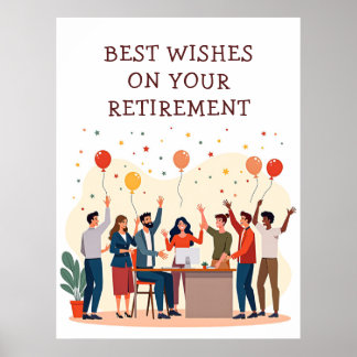 Personlig Card - Farewell-kolleger Poster