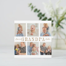 Personlig Card Grandpa Bilder
