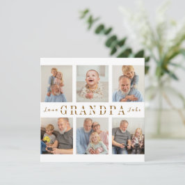 Personlig Card Grandpa Bilder