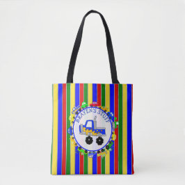 Personlig Cars och Lastbilar Stripe Boy's Tygkasse