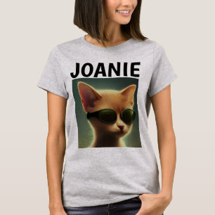 PERSONLIG CAT ANPASSNINGSBAR GIRLS T-SHIRTS