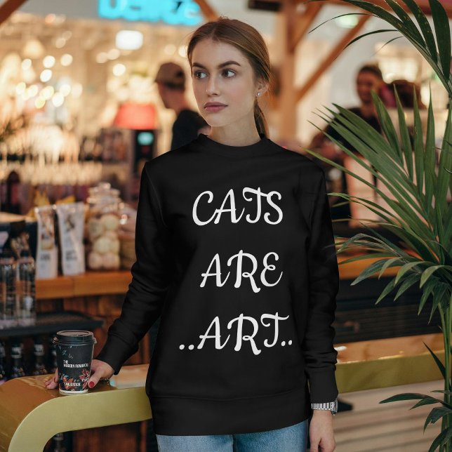 Personlig Cat Funny Modern Mysigt Anpassningsbar B T Shirt (Skapare uppladdad)