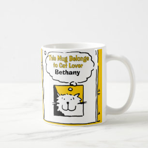 Personlig Cat Lover Mugg