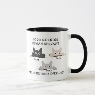 Personlig Cat Lover Mugg - Anpassningsbar Gift 4 C
