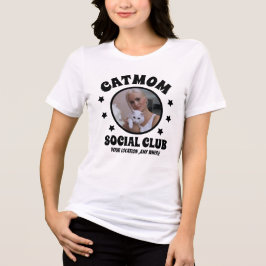 Personlig Cat Mamma Social Klubb Anpassningsbar Ph T Shirt